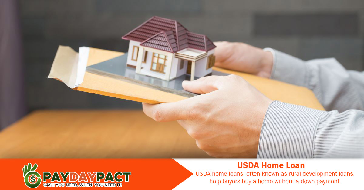 Businessman holding home loan application